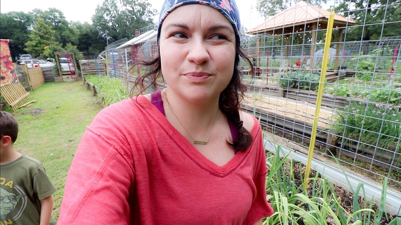 Roots And Refuge Farm Moving A Rabbit Into The Garden On Purpose Vlog All For Gardening 1384